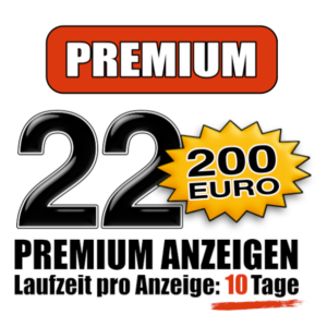 22 Premium Anzeigen