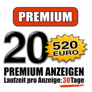 20 Premium Anzeigen