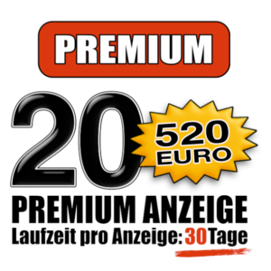 20 Premium Anzeigen