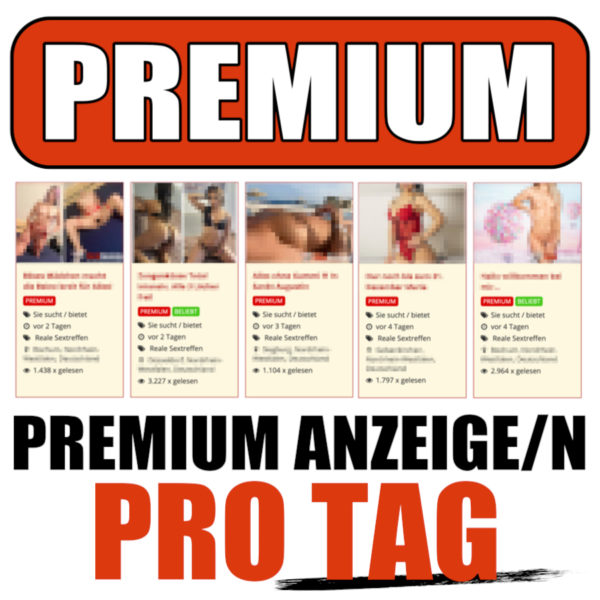 Premiumjanzeige/n pro Tag