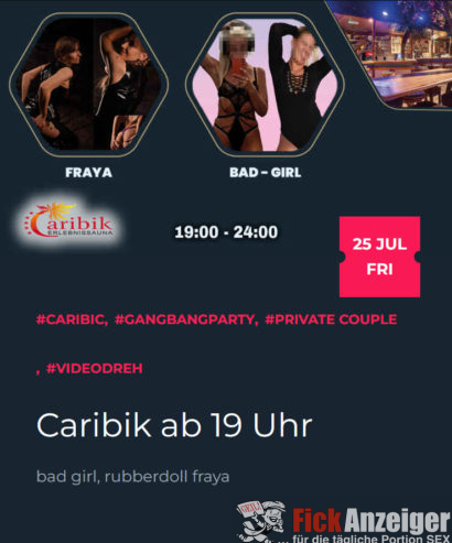 Swingerparty Gangbang in Caribik